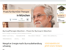 Tablet Screenshot of burnout-muenchen.org